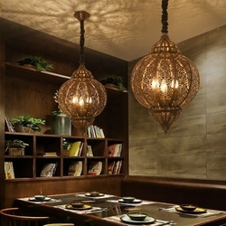 Vintage Lantern Chandelier