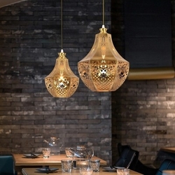 Vintage Copper Ceiling Light