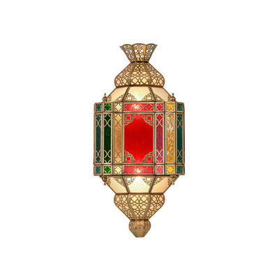 Bom preço Arte oca luminosa Vintage Parede Sconce luz com estilo árabe on-line