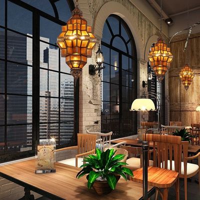 Buon prezzo Candelabro a LED per l'illuminazione interna moderna in rame e sud-est asiatico stile arabo musulmano vintage luce decorativa in linea