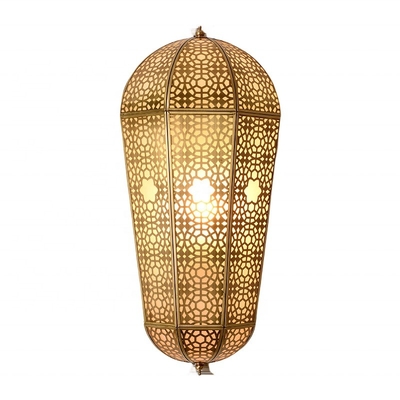 Good price PVC Shade Retro Copper Ceiling And Wall Lights Copper Bedroom Wall Lights online