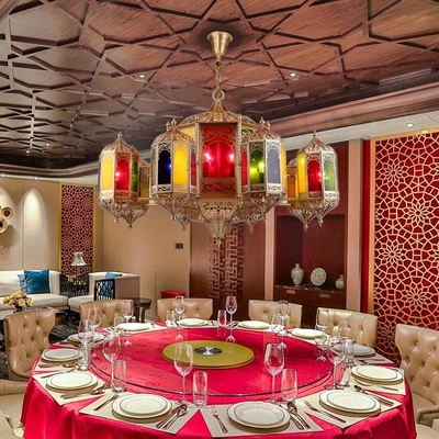 Good price DIY Function LED Vintage Living Room Chandelier Arabian Retro Style online