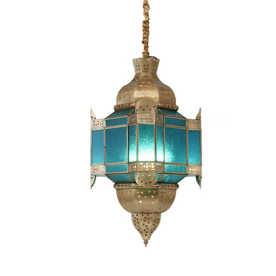 Good price Moroccan Gold Antique Copper Light Copper Hanging Lamps With Dimmer Support online