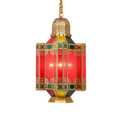 Bom preço Brass Large Vintage Copper Ceiling Light para sala de estar árabe on-line