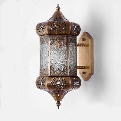 İyi bir fiyat. Avrupa Tarzı Dışarı Antique Bakır Duvar Sconce Villa Bahçe Bahçesi için çevrimiçi