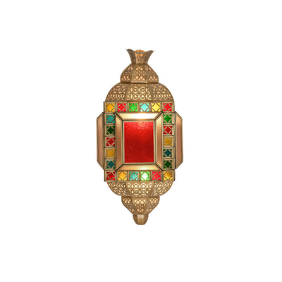 Buon prezzo Hotel del sud-est asiatico Vintage Copper Wall Light con stile romantico in linea