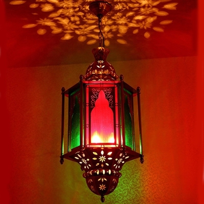 Good price Home Stained Vintage Copper Chandelier With Hollow Art 80lm Lamp Luminous Flux online