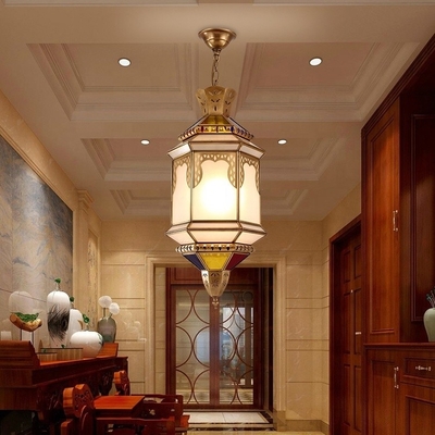 Good price Colored DIY Handmade Vintage Copper Chandelier With 80 Color Rendering Index online