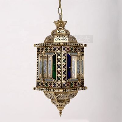 Good price Vintage Copper Chandelier Hardwired E14 Light Source online