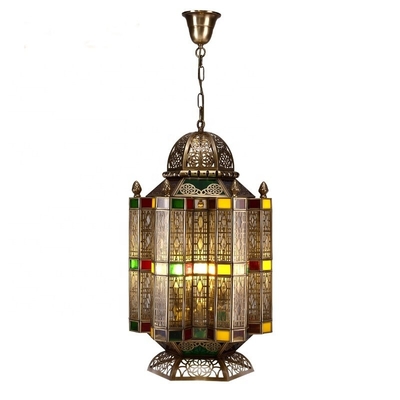 Good price Middle-Sized Copper Chandelier for European and American Modern Style Indoor Lighting in Southeast Asian Arab Muslim Design online