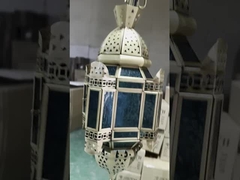 Decorative Handmade Copper Ceiling Light Copper Glass Pendant Light